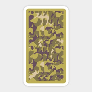 Design Camo pattern khaki Sticker